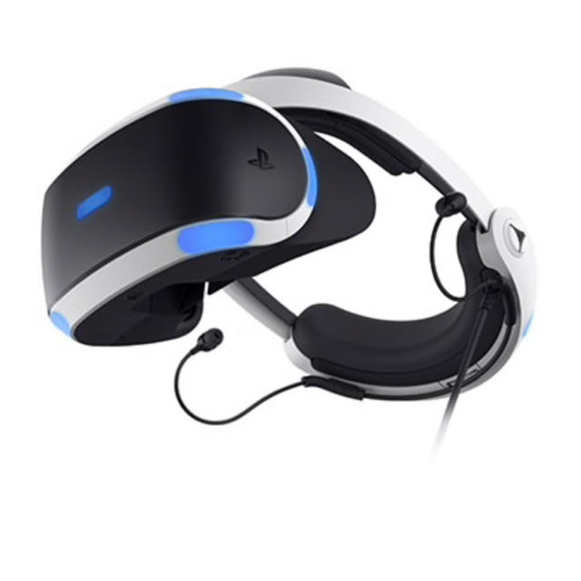 PlayStation VR(プレイステーションヴィーアール)のPlayStationVR “PlayStationVR WORLDS” 同梱版 エンタメ/ホビーのゲームソフト/ゲーム機本体(携帯用ゲーム機本体)の商品写真