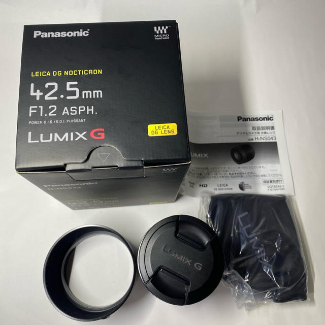 Panasonic - LEICA DG NOCTICRON 42.5mm/F1.2 ASPH 美品