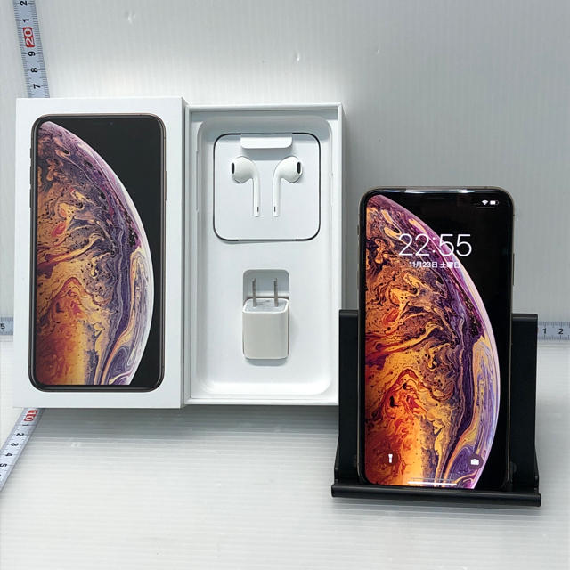 新品　iPhone XS MAX 256GB  ソフトバンク　判定◯ ゴールド