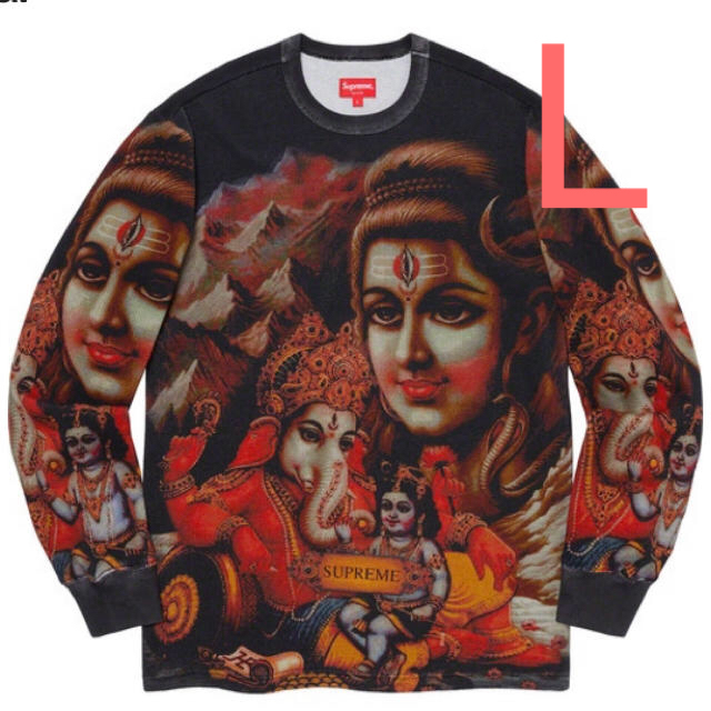 メンズSupreme Ganesh L/S Thermal ガネーシャ