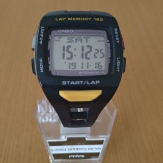 カシオ(CASIO)のカシオ　電波　ソーラー　ランニング　時計　PHYS STW-1000-1JF(腕時計(デジタル))