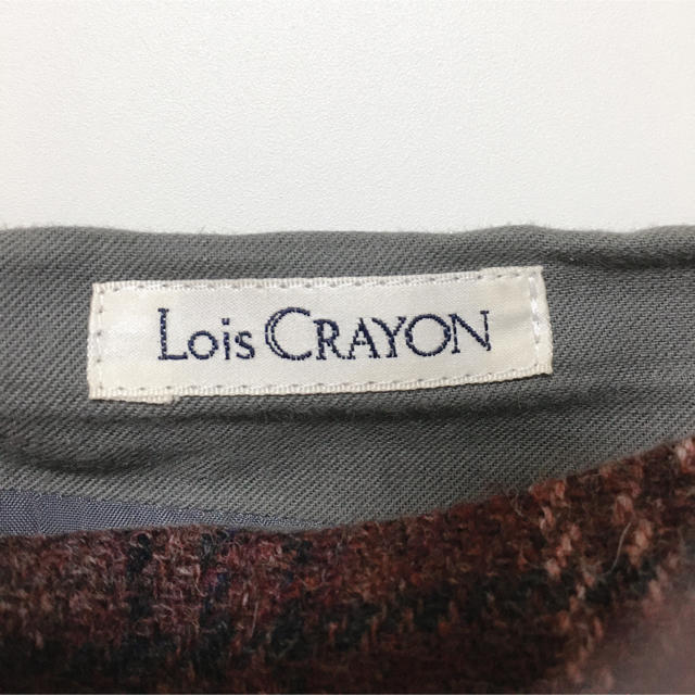 Lois CRAYON(ロイスクレヨン)のLois CRAYON ウール　ロングプリーツスカート レディースのスカート(ロングスカート)の商品写真