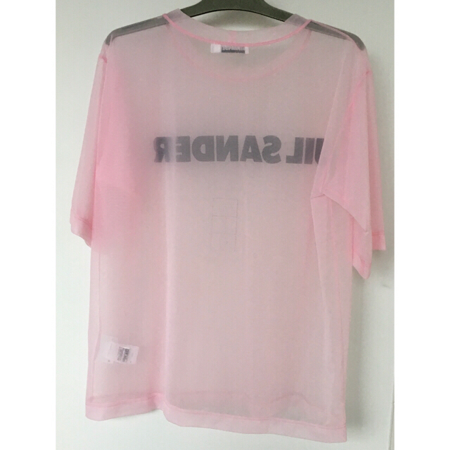 Jil Sander(ジルサンダー)の⭐︎ねねお様専用⭐︎ ジルサンダー  Tシャツ　トップス ピンク M レディースのトップス(Tシャツ(半袖/袖なし))の商品写真