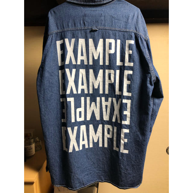 EXAMPLE LOGO DENIM SHIRT