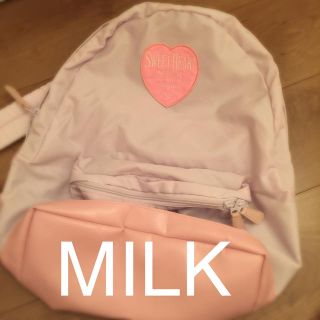 ミルク(MILK)のMILKリュック♡(リュック/バックパック)