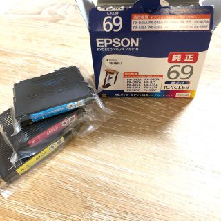 エプソン(EPSON)のEPSON純正インクカートリッジ　3色(IC4CL69)(OA機器)