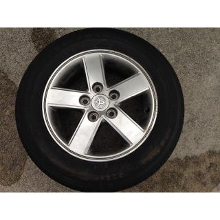 ヴォクシー純正アルミ4本セット195/65/15 手渡し希望(近郊持参)(タイヤ・ホイールセット)