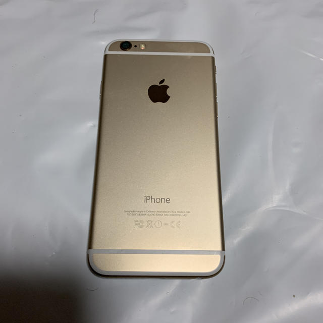 スマートフォン本体iPhone 6 ゴールド　128GB  docomo