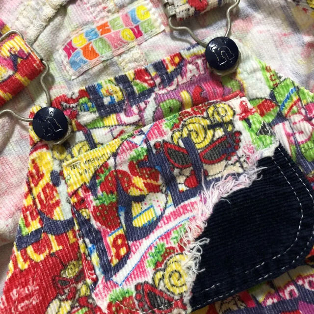 HYSTERIC GLAMOUR(ヒステリックグラマー)のヒスミニジャンパースカート キッズ/ベビー/マタニティのベビー服(~85cm)(スカート)の商品写真