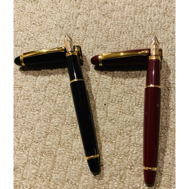 ☆ Pilot Custom98 Black・Deep Red 2本セット ☆文房具