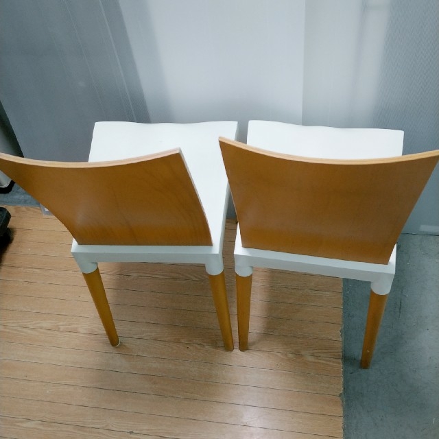 kartell - maruru様専用 ミストリップ チェア 木目 ホワイト 2脚の通販