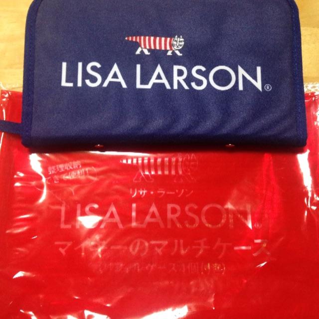 Lisa Larson(リサラーソン)の付録 リサ・ラーソン マイキーのマルチケース レディースのバッグ(その他)の商品写真