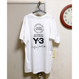ワイスリー(Y-3)の【正規品】Y-3 Tシャツ ホワイト アニバーサリー(Tシャツ/カットソー(半袖/袖なし))