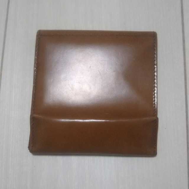 アブラサス 薄い財布 キャメル メンズのファッション小物(折り財布)の商品写真