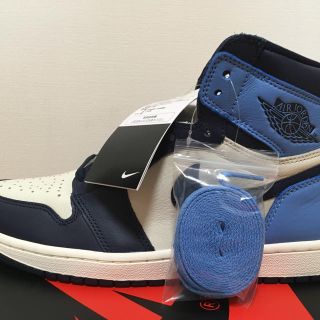 ナイキ(NIKE)のNIKE AIR JORDAN 1 OBSIDIAN(スニーカー)