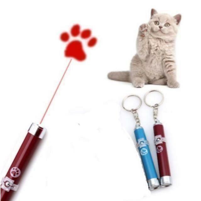 totto様専用　猫 のおもちゃ LED ライト レッド　電池付きですぐ遊べます その他のペット用品(猫)の商品写真