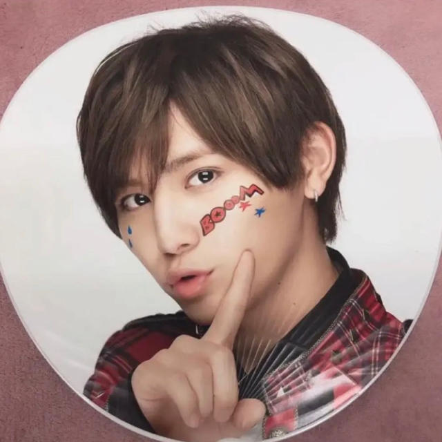 Hey! Say! JUMP(ヘイセイジャンプ)の山田涼介 うちわ エンタメ/ホビーのタレントグッズ(アイドルグッズ)の商品写真