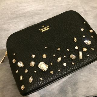 ケイトスペード(kate spade new york) ビジュー ポーチ(レディース)の ...