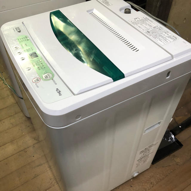ヤマダ電機　全自動電気洗濯機 YWM-T45A1  4.5kg  2018年製  スマホ/家電/カメラの生活家電(洗濯機)の商品写真