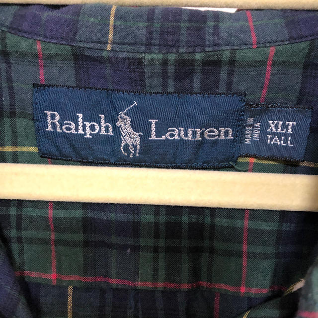 Ralph Lauren(ラルフローレン)のラルフローレン  半そでシャツ　古着 レディースのトップス(シャツ/ブラウス(長袖/七分))の商品写真