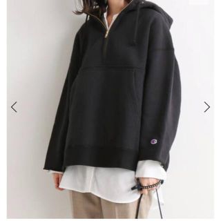 イエナ(IENA)のIENA 別注 Champion HALF ZIP フーディー (パーカー)