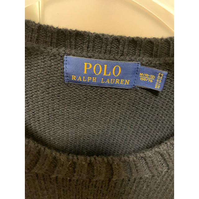 POLO RALPH LAUREN(ポロラルフローレン)の【値下げ】ポロラルフローレン 150 レディースS-M ポロベア ニット レディースのトップス(ニット/セーター)の商品写真