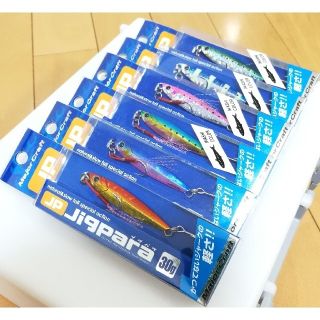 メジャークラフト(Major Craft)の新品未使用✩送料込み♪メジャークラフト ジグパラ ショート30g 6カラーセット(ルアー用品)