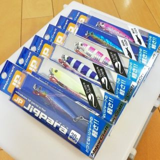 メジャークラフト(Major Craft)の新品未使用✩送料込み♪メジャークラフト ジグパラショート30g 6カラーセット(ルアー用品)