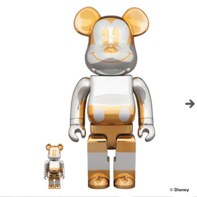 MEDICOM TOY(メディコムトイ)の2G TOKYO BE@RBRICK FUTURE MICKEY エンタメ/ホビーのフィギュア(その他)の商品写真