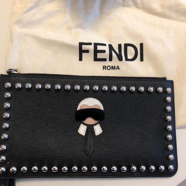 FENDI(フェンディ)のクラッチポーチ　カールラガーフェルド　FENDI   レディースのファッション小物(ポーチ)の商品写真