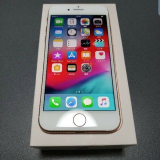 アイフォーン(iPhone)のSIMフリー iPhone8 64GB ゴールド(スマートフォン本体)