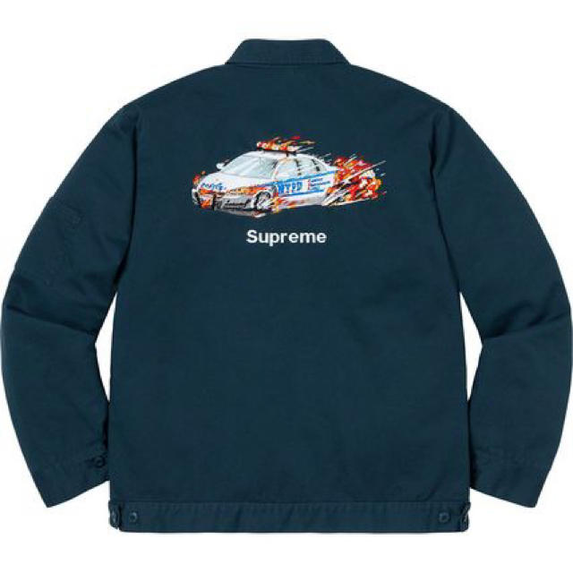 Supreme(シュプリーム)のSupreme Cop Car Embroidered Work Jacket メンズのジャケット/アウター(ブルゾン)の商品写真