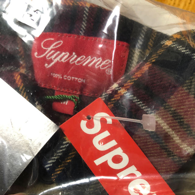 【新品】 supreme tartan flannel shirt Mサイズ 2