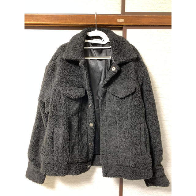 mnml Sherpa Jacket XL Black | www.barryshairstudio.ie