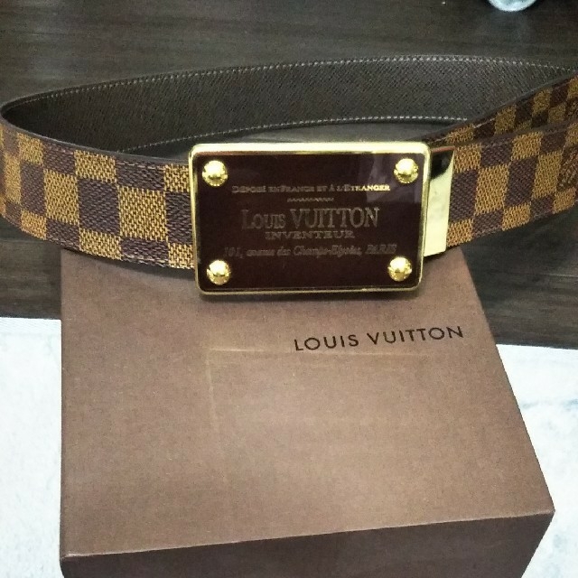 LOUIS VUITTON(ルイヴィトン)のルイ・ビトンリバーシブルベルト メンズのファッション小物(ベルト)の商品写真