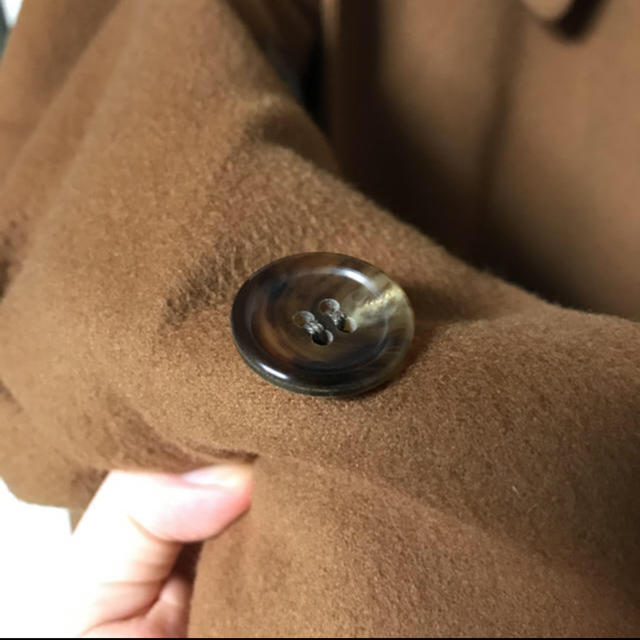 pure cashmere 100%Balmacaan coat カシミヤコート