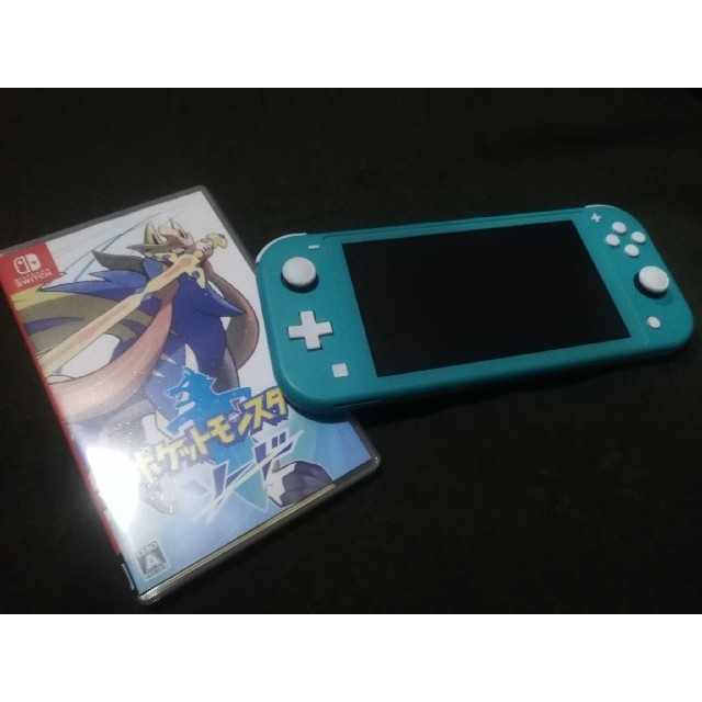 Nintendo Switch  Lite ターコイズ＋ポケモンソード