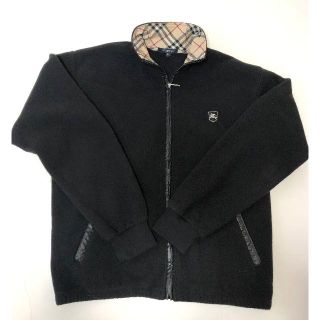 バーバリー(BURBERRY)のバーバリー BURBERRY LONDON フリースジャケット Lサイズ 黒(その他)