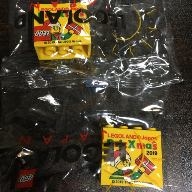 Lego(レゴ)のレゴランド クリスマス 有料イベント　レゴブロック2個 エンタメ/ホビーのおもちゃ/ぬいぐるみ(キャラクターグッズ)の商品写真