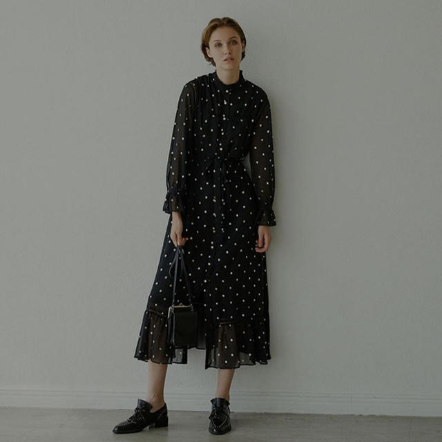 Ameri VINTAGE - SPARKLE DOT DRESSの通販 by poroooshop｜アメリ ...