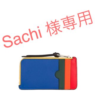 ロエベ(LOEWE)の【LOEWE】レインボーコイン/カードホルダー ブルー/マルチカラー(名刺入れ/定期入れ)