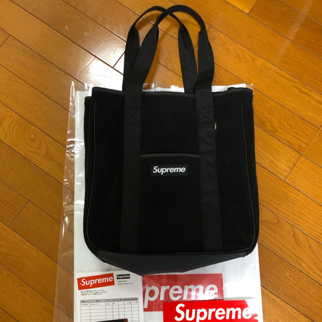 supreme Polartec Tote 黒