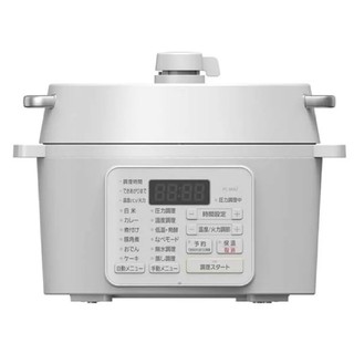 アイリスオーヤマ(アイリスオーヤマ)のアイリスオーヤマ 電気圧力鍋 2.2L ホワイト PC-MA2-W

(調理機器)