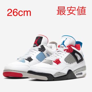 ナイキ(NIKE)の【送料込】 26cm NIKE AIR JORDAN 4 WHAT THE(スニーカー)