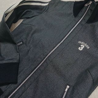 アディダス(adidas)のアディダス スポーティー ブルゾン デニム 風(ブルゾン)