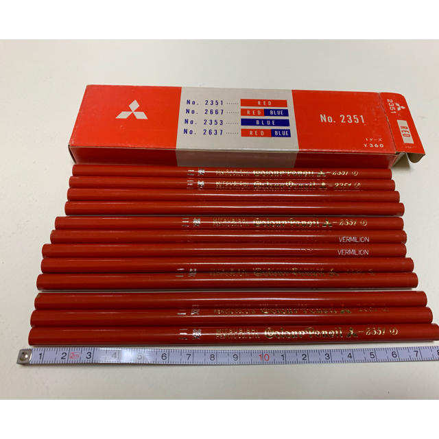赤鉛筆 三菱鉛筆 12本の通販 by 石川ヒラリー's shop｜ラクマ