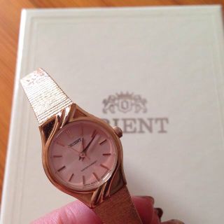 ORIENT  ピンクゴールド 腕時計★(腕時計)