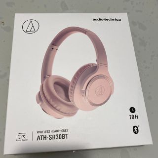 オーディオテクニカ(audio-technica)のaudio-technica ATH-SR30BT PK ワイヤレス ヘッドホン(ヘッドフォン/イヤフォン)