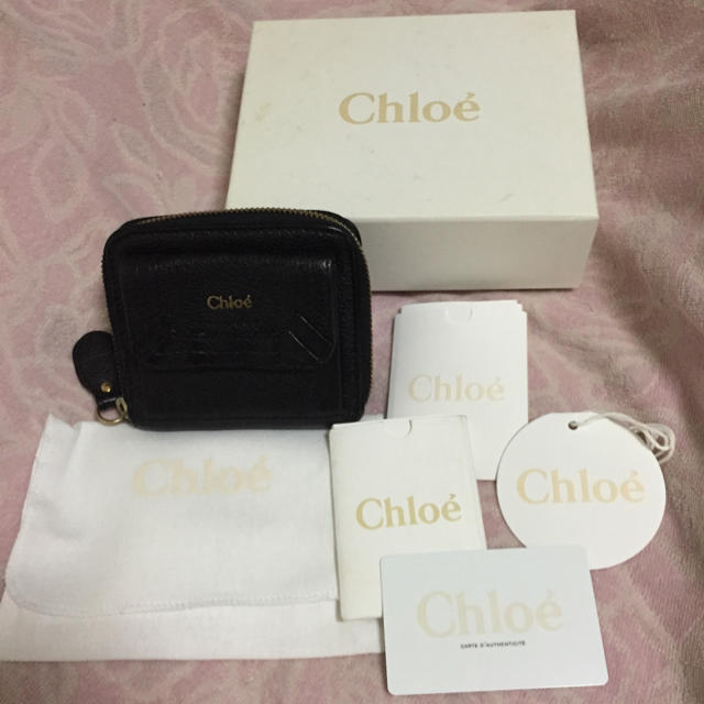 Chloe(クロエ)のクロエ二つ折りお財布 レディースのファッション小物(財布)の商品写真