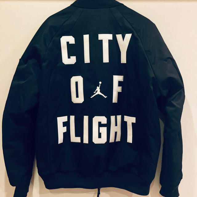 NIKE(ナイキ)の【希少サイズL】Jordan city of flight メンズのジャケット/アウター(フライトジャケット)の商品写真